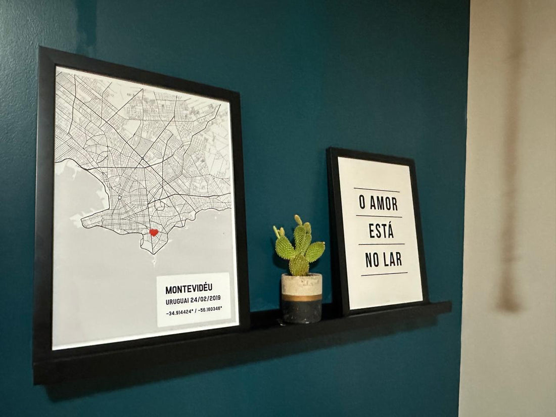 A Viagem que virou arte: Como transformamos nossa lua de mel em um quadro de memória