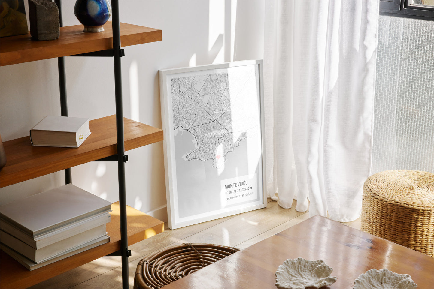 Quadro de Mapa Personalizado