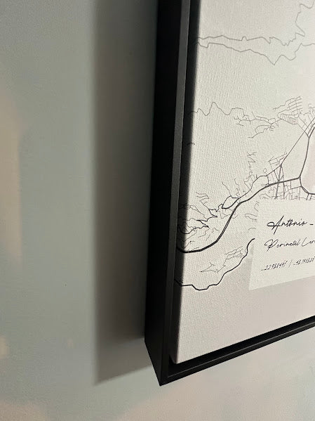 Mapa Personalizado em Tela Canvas