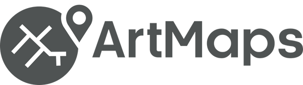 Logotipo oficial da Artmaps - Quadros e mapas personalizados.